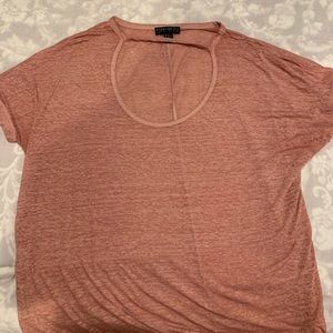 pink see through shirt